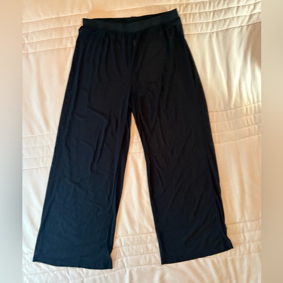 Sheer Black Beach Cover-Up Pants - Picture 9 of 10